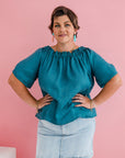 Adaptive Penny Top - Teal